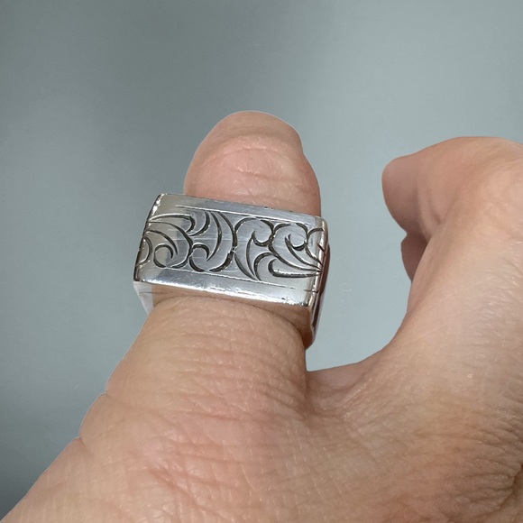 🌺 Lois Hill Sterling Ring-Heavy! - Picture 7 of 15